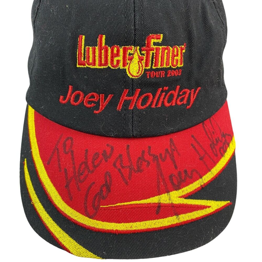Luber Finer Tour 2003 Joey Holiday  Ball Cap Trucker Adjustable Baseball Cap - Picture 2 of 10